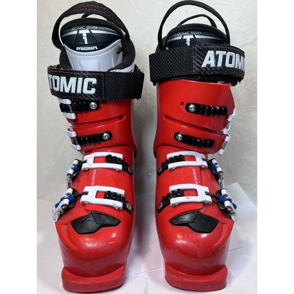 Kids Race Ski Boots Atomic Redster FIS 70 - Size 6.5 / Mondo 24.5 Pre Owned - Picture 3 of 8